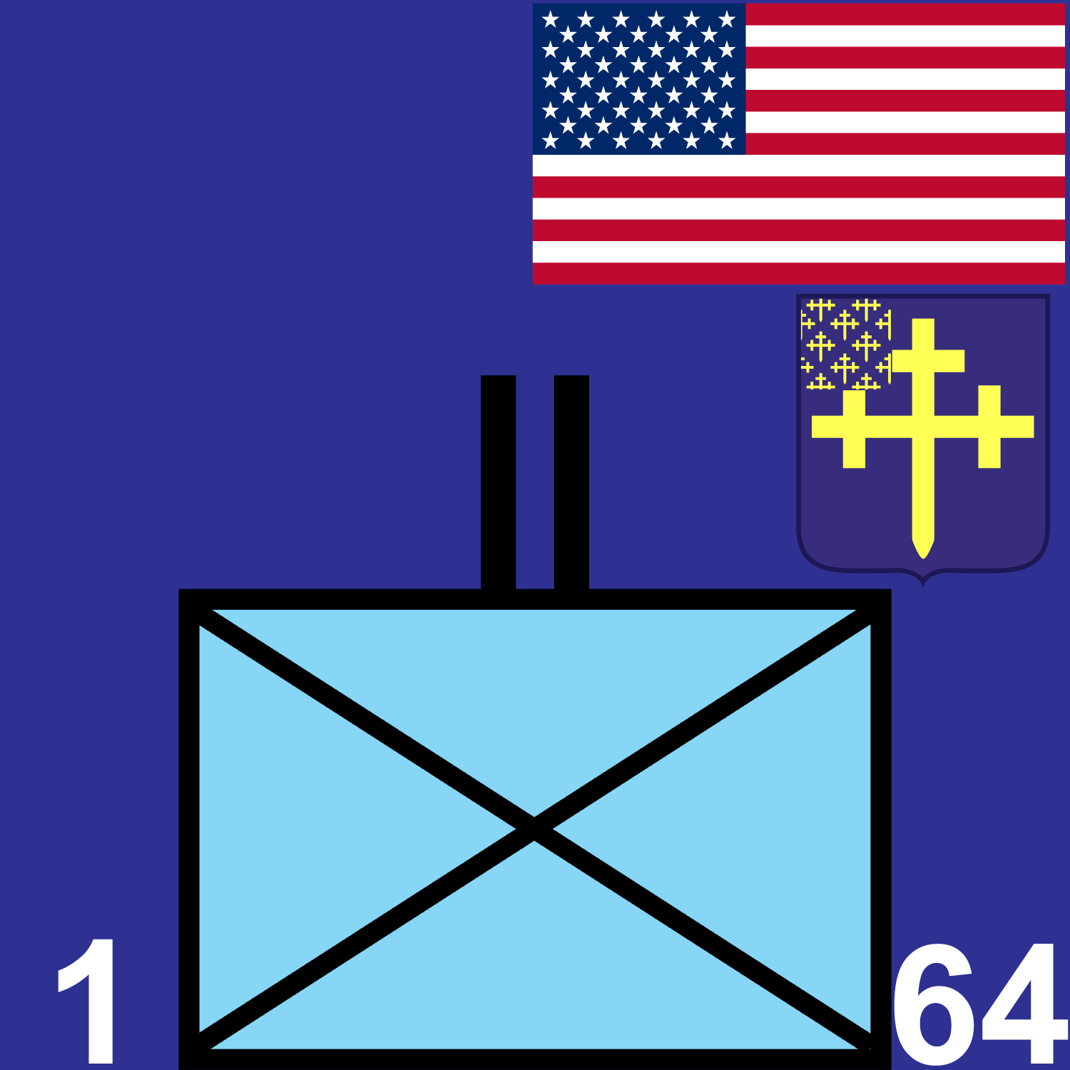1st Battalion, 64th Infantry marker